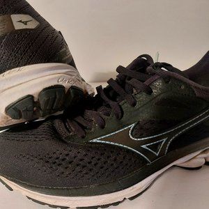 Mizuno Wave Rider 23 Running Shoes Size 7  - Black
